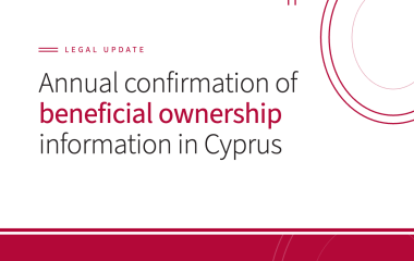 Annual Confirmation of Beneficial Ownership Information in Cyprus.